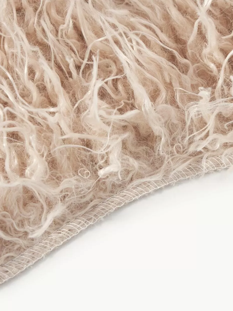 Felle & Fellteppiche-Westwing Collection Kunstfell Morten, gelockt Nougat