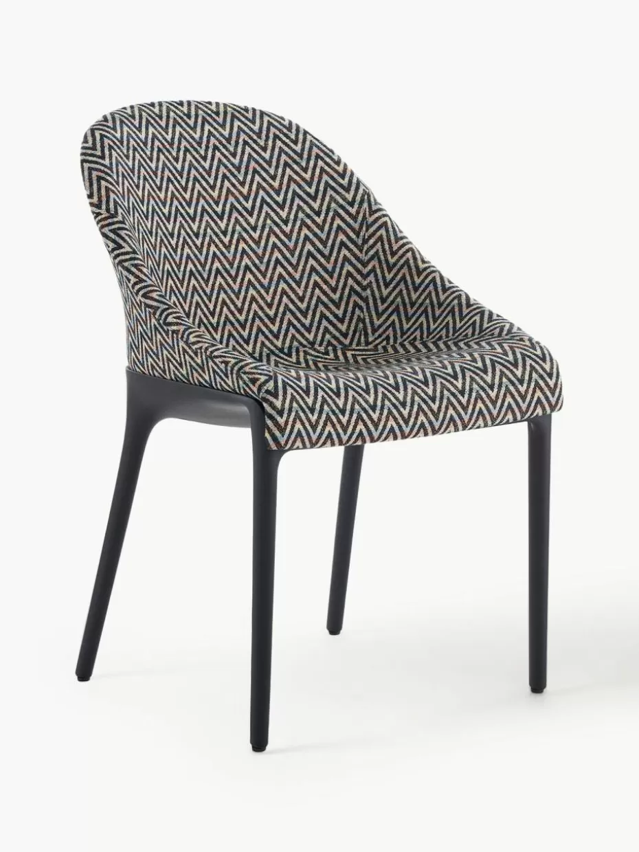 Stühle-Kartell Kunststoffstuhl Eleganza Missoni