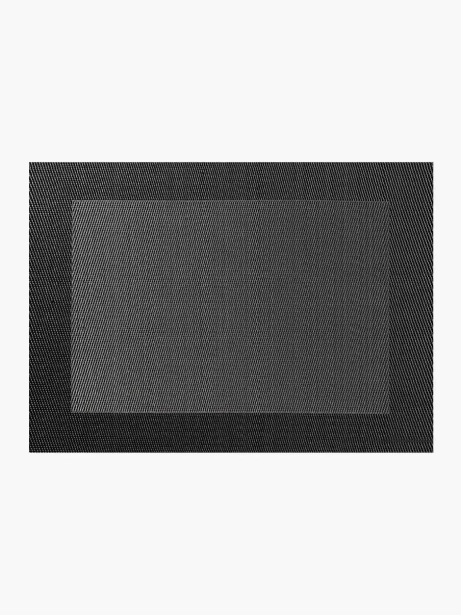 Tischsets | Tischsets-Asa Selection Kunststoff-Tischsets Trefl, 2 Stück Anthrazit
