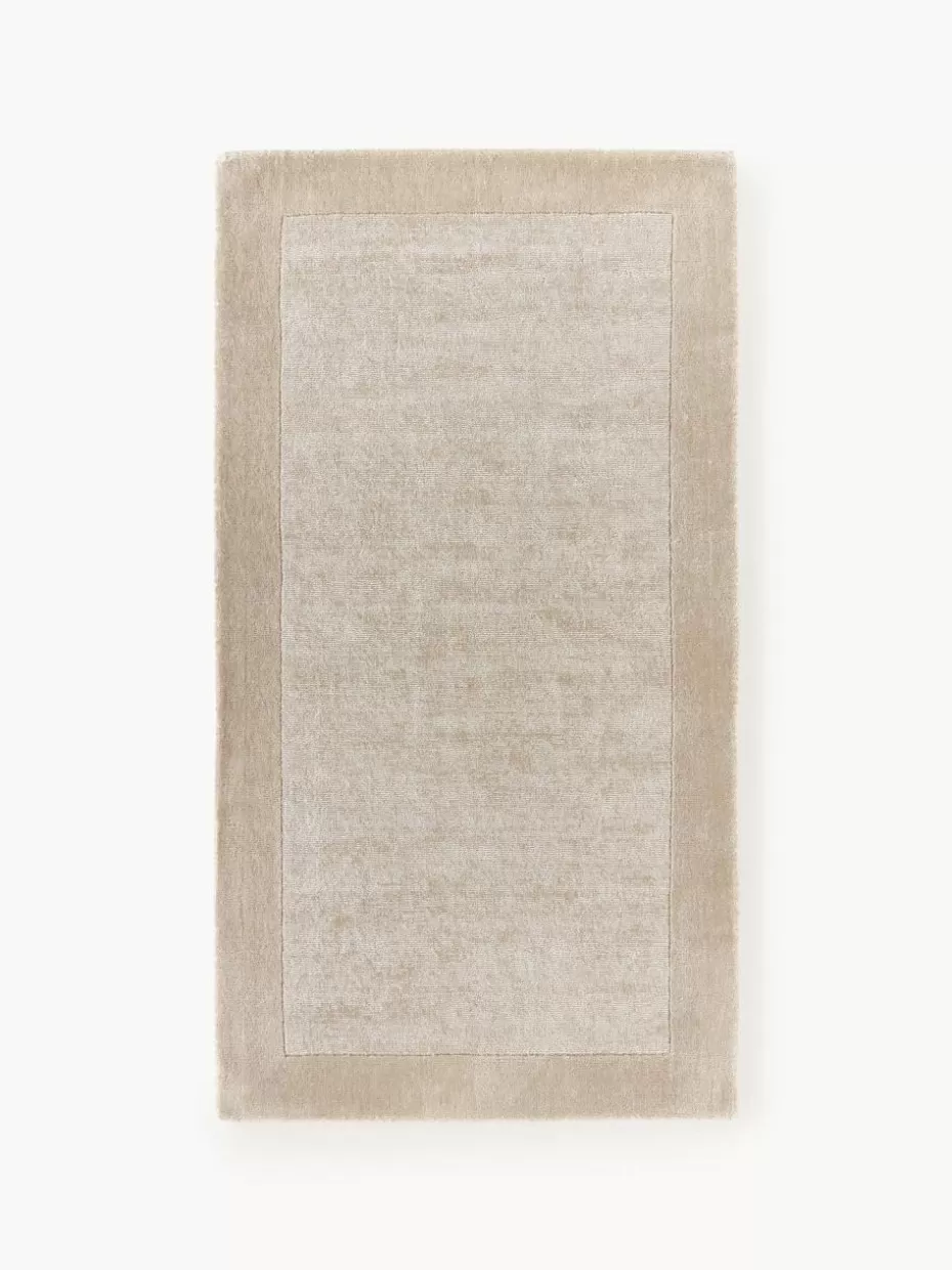 Rechteckige Teppiche-Westwing Collection Kurzflor-Teppich Kari Beige