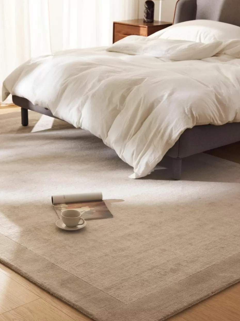 Rechteckige Teppiche-Westwing Collection Kurzflor-Teppich Kari Beige