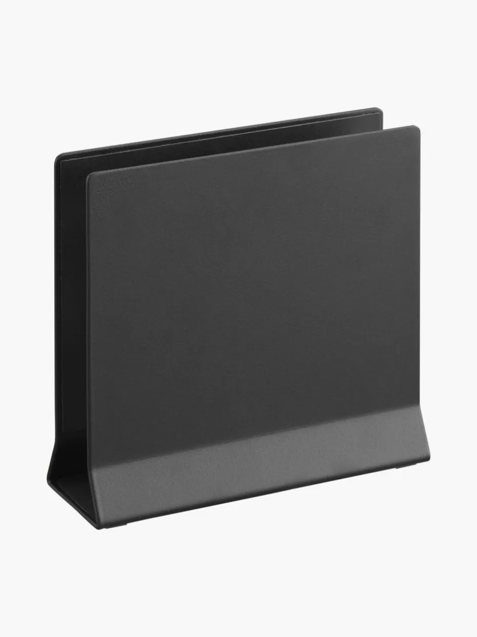 Bürobedarf-Yamazaki Laptopständer Tower aus Metall Schwarz, matt