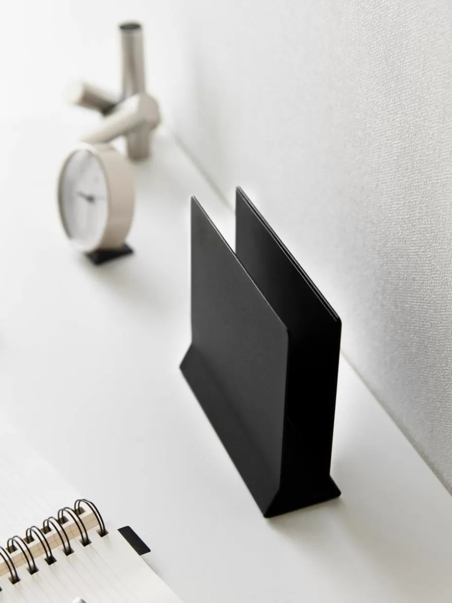Bürobedarf-Yamazaki Laptopständer Tower aus Metall Schwarz, matt