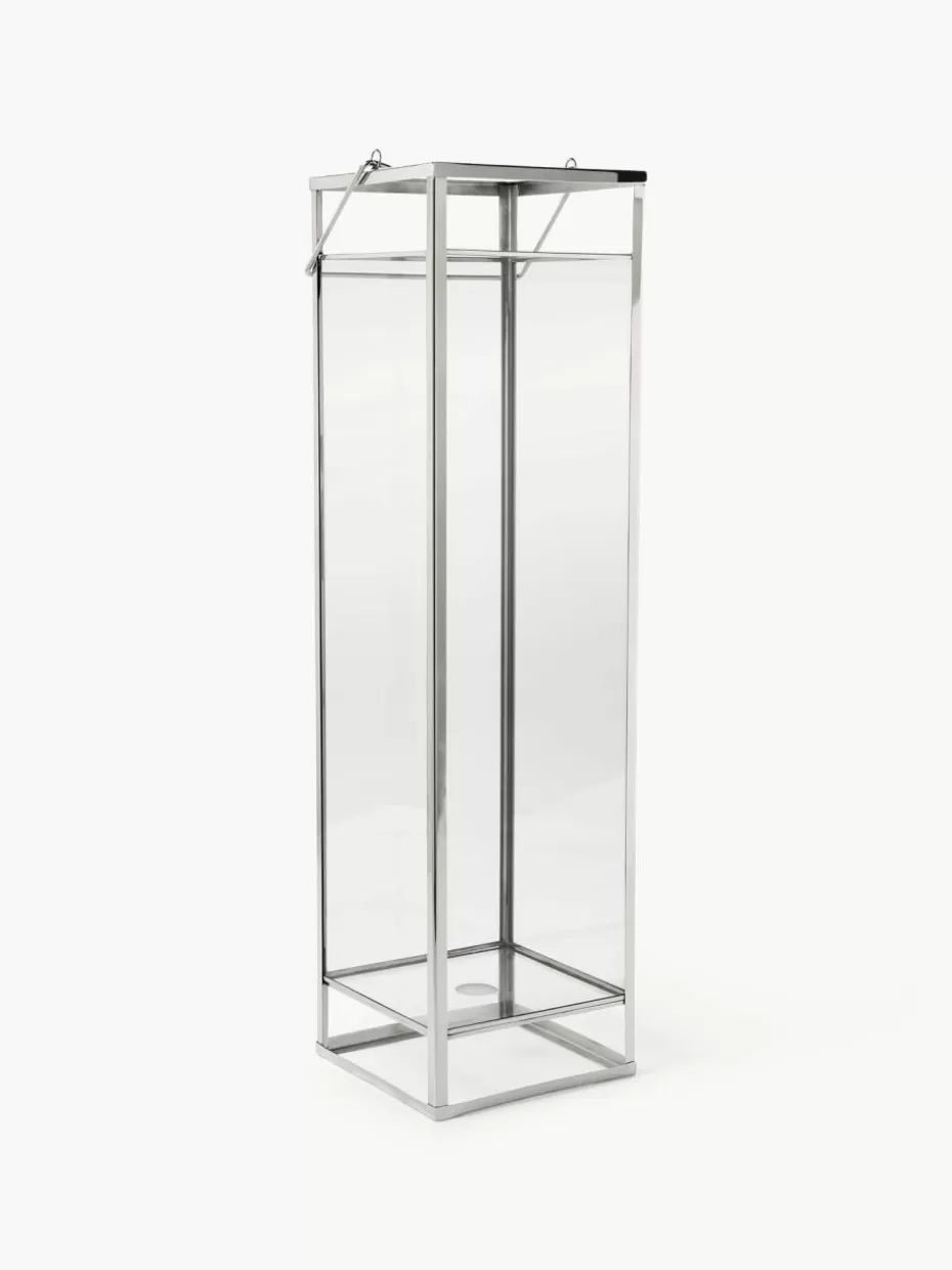 Windlichter & Laternen-Westwing Collection Laterne Nathan aus Glas