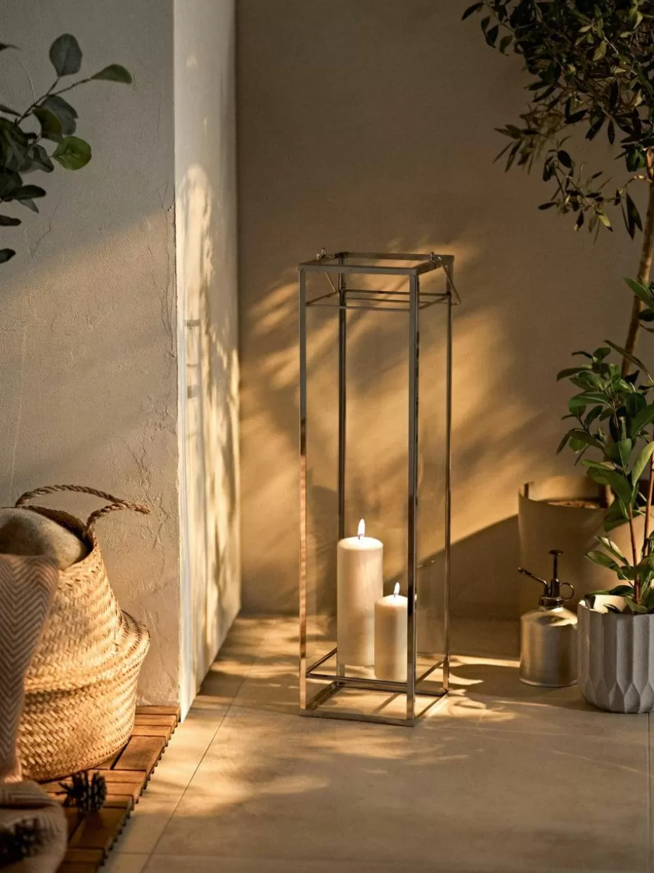 Windlichter & Laternen-Westwing Collection Laterne Nathan aus Glas