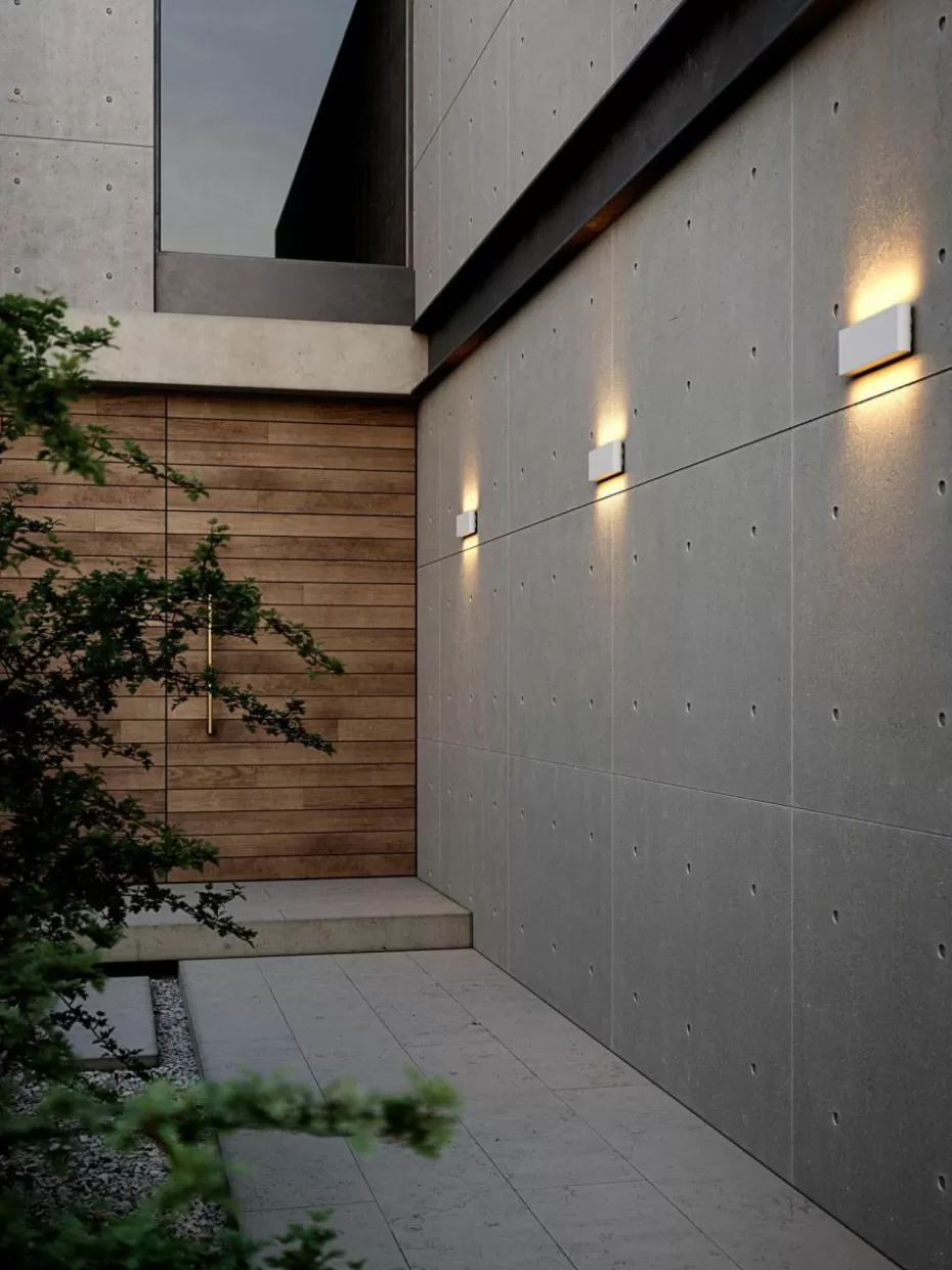 Außenwandleuchten | Led-Wandleuchten-Westwing LED-Außenwandleuchte Kinver Off White