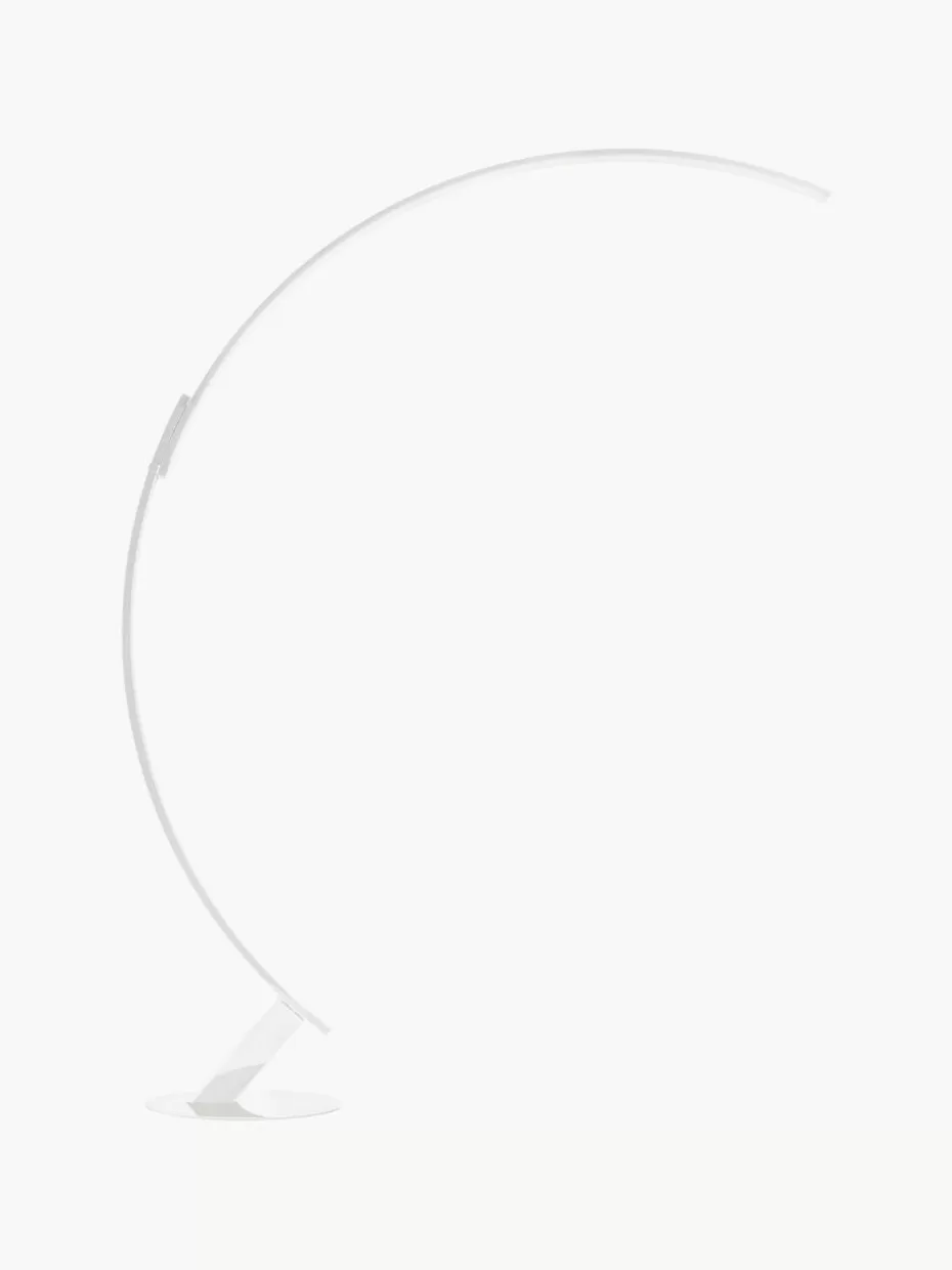 Led-Stehleuchten | Bogenlampen-kdln LED-Bogenlampe Kyudo, dimmbar Weiß