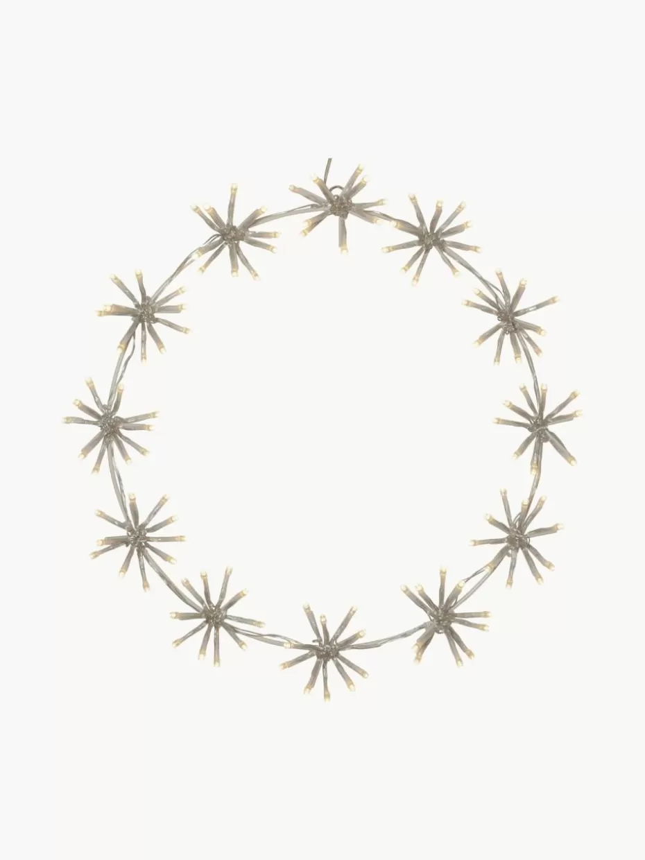 Weihnachtsbeleuchtung | Weihnachtliche Deko-Objekte-Westwing LED-Leuchtkranz Flower Ring