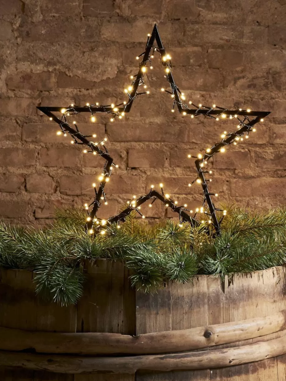 Weihnachtsbeleuchtung | Weihnachtliche Deko-Objekte-Westwing LED-Leuchtstern Spiky