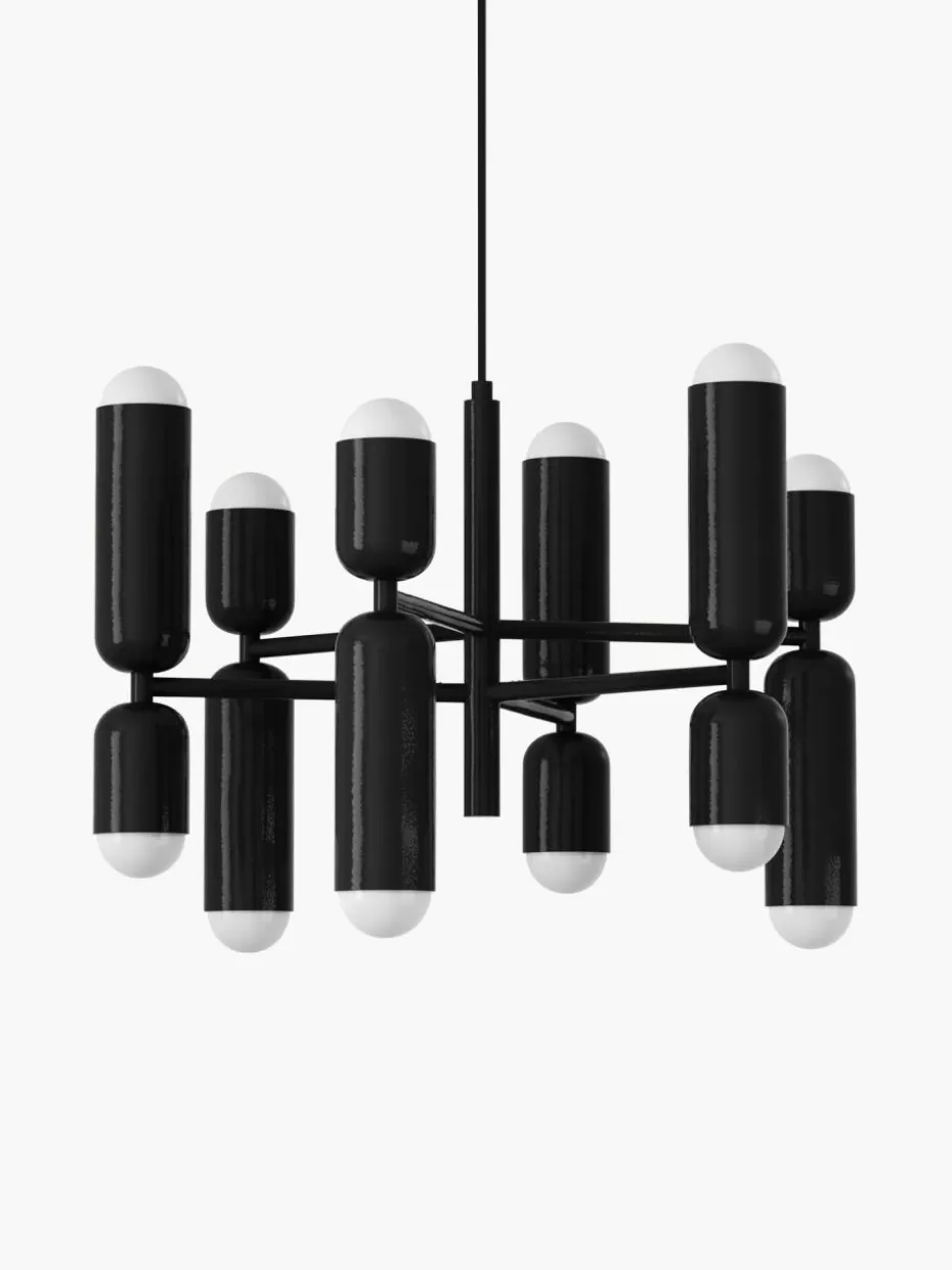 Led-Pendelleuchten | Kronleuchter-Westwing Collection LED-Pendelleuchte Ariane Schwarz