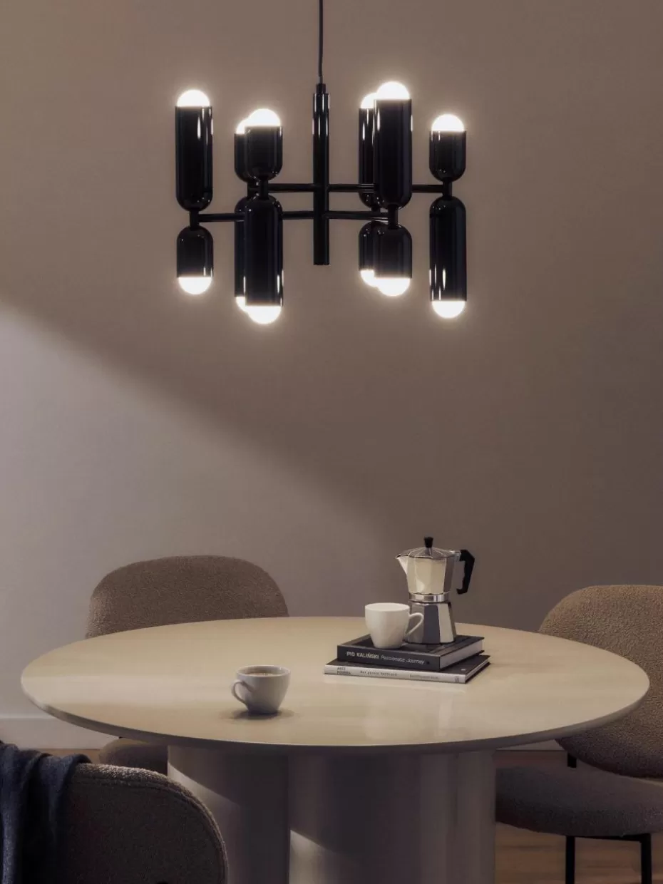 Led-Pendelleuchten | Kronleuchter-Westwing Collection LED-Pendelleuchte Ariane Schwarz