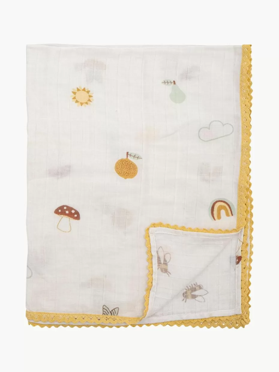 Kuschel- & Krabbeldecken-Bloomingville mini Leichte Baby-Decke Agnes