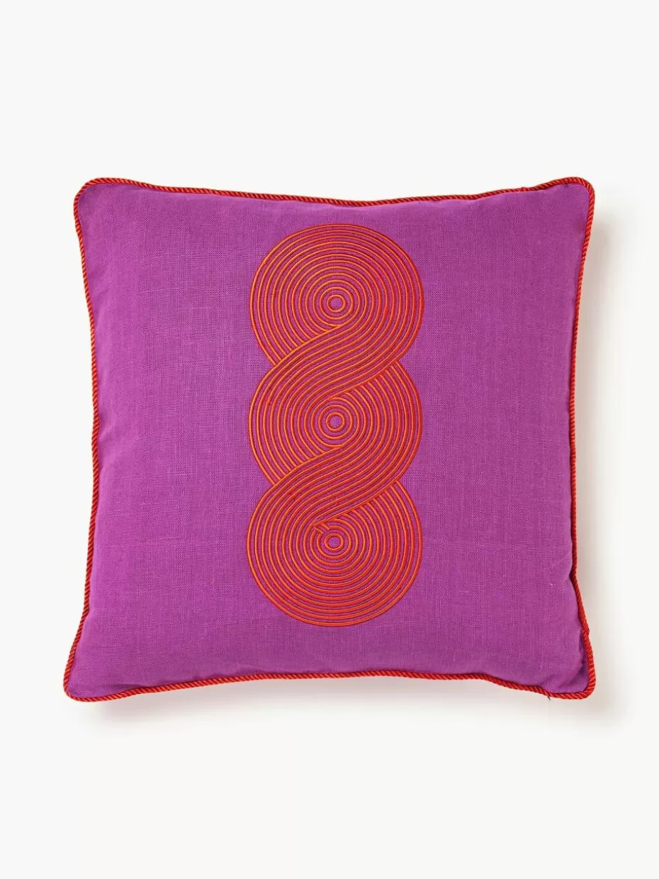 Dekokissen-Jonathan Adler Leinen-Dekokissen Pompidou