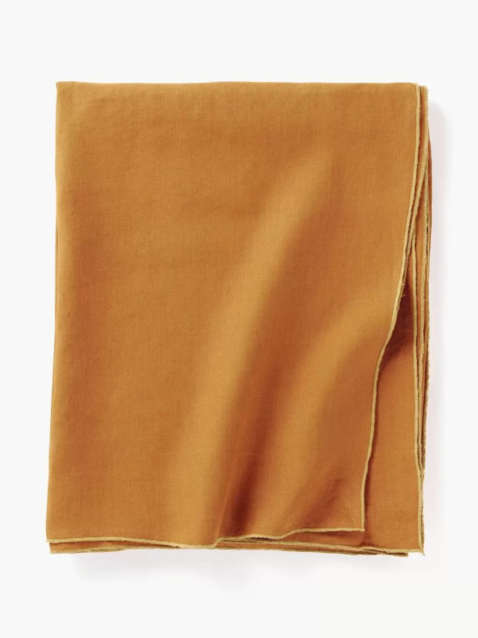 Tischdecken | Tischdecken-Westwing Collection Leinen-Tischdecke Kennedy mit Umkettelung