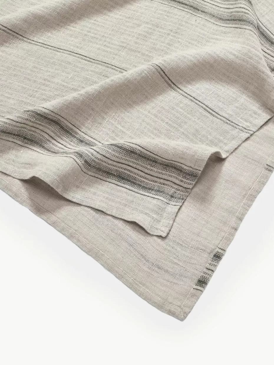 Tischdecken | Tischdecken-HKLIVING Leinen-Tischdecke Striped