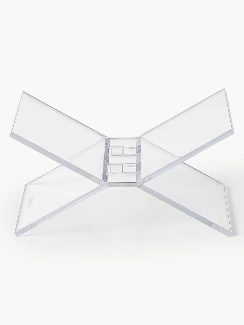 Buchstützen | Coffee Table Books-TASCHEN Leseständer Crystal Transparent