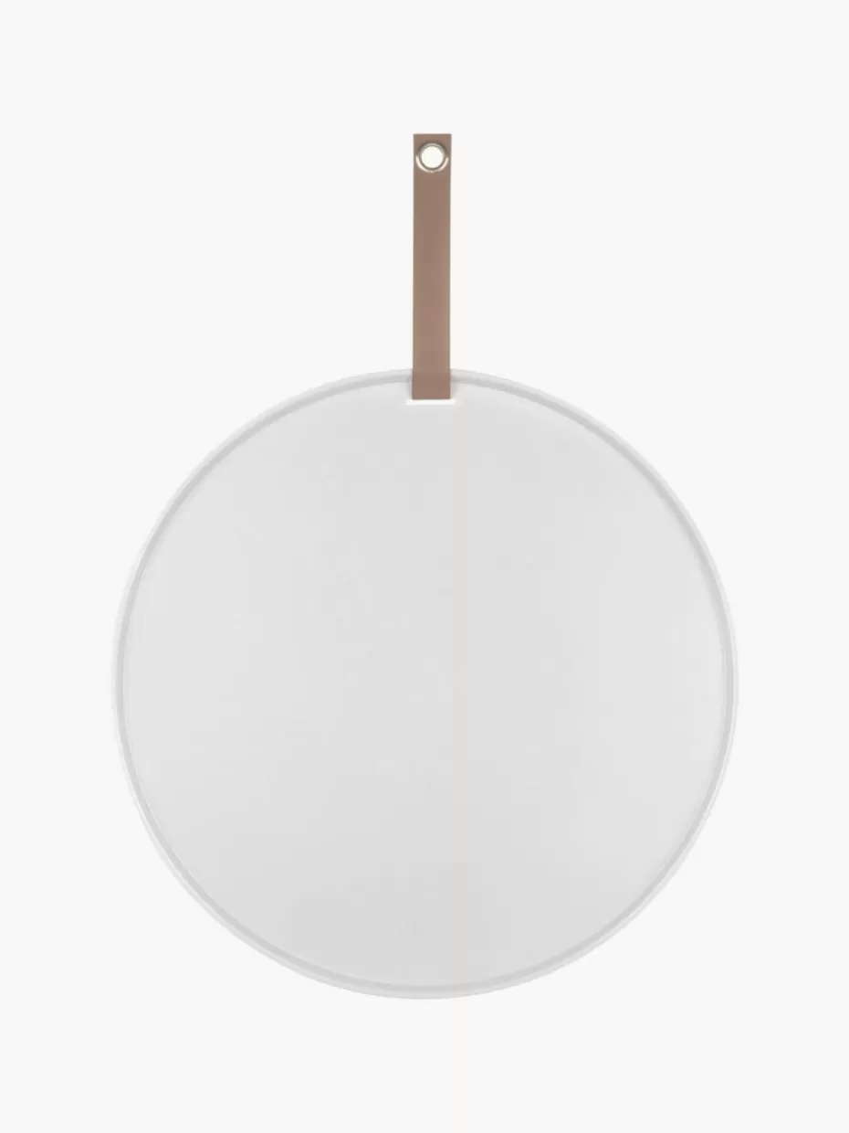 Bürobedarf-Present Time Magnetische Pinnwand Perky Weiß, Braun