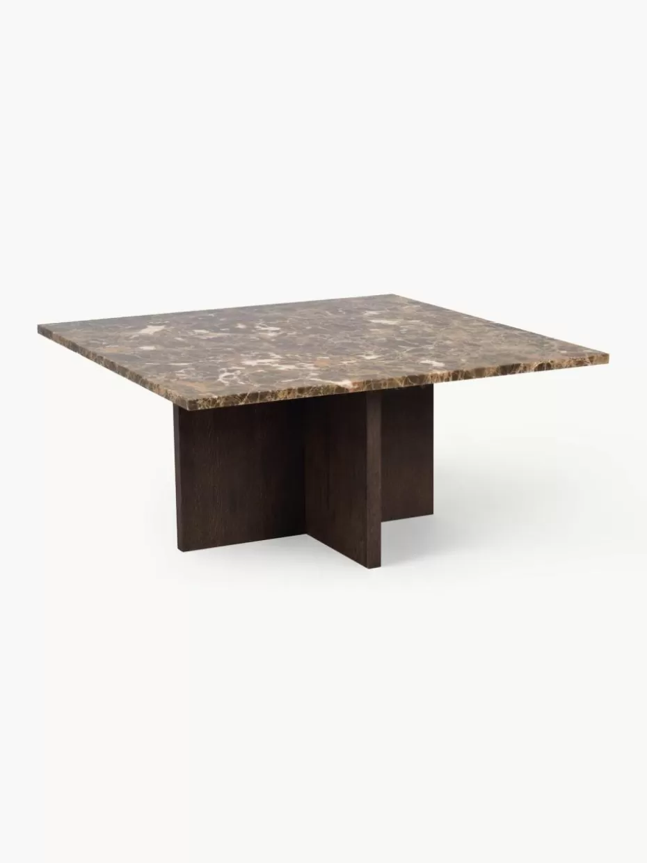 Couchtische-Rowico Marmor-Couchtisch Brooksville