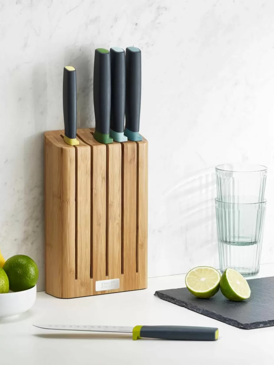 Küchenmesser-Joseph Joseph Messerblock Elevate Slim mit 5 Messern