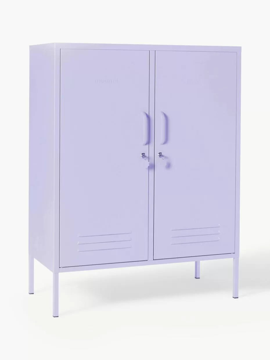 Schränke | Kommoden & Sideboards-Mustard Made Metall-Highboard The Midi Flieder