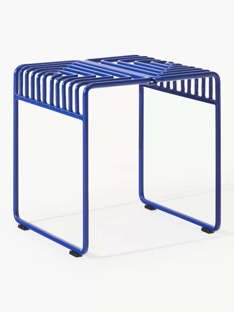 Hocker-Westwing Collection Metall-Hocker Banu Royalblau