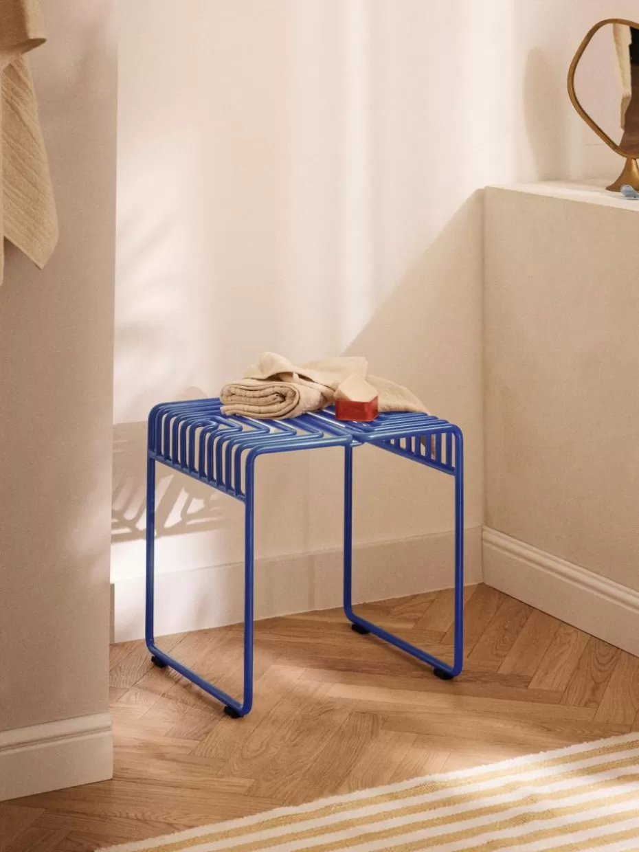 Hocker-Westwing Collection Metall-Hocker Banu Royalblau