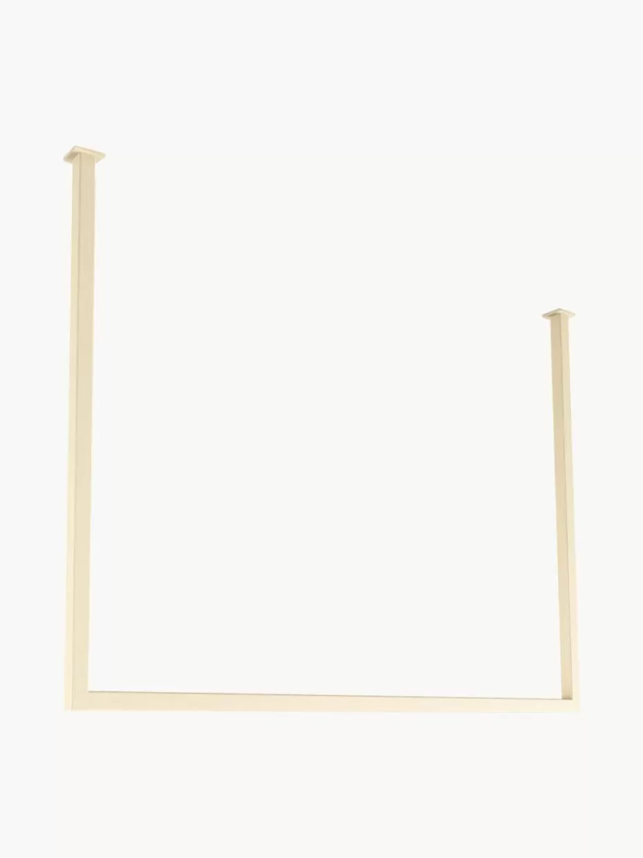 Garderoben-Metallbude Metall-Kleiderstange Rubi Beige