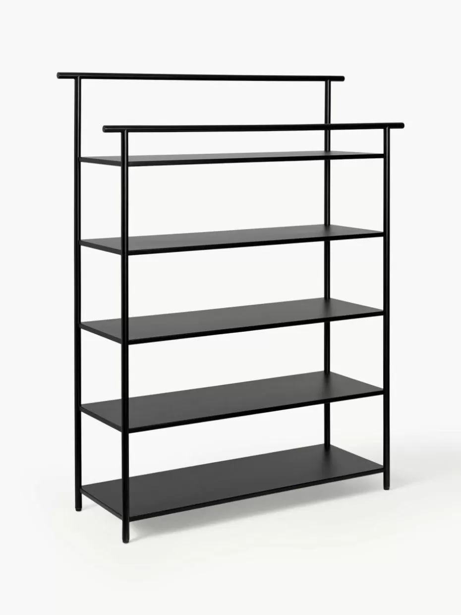 Regale-ferm LIVING Metall-Regal Dora Schwarz, matt