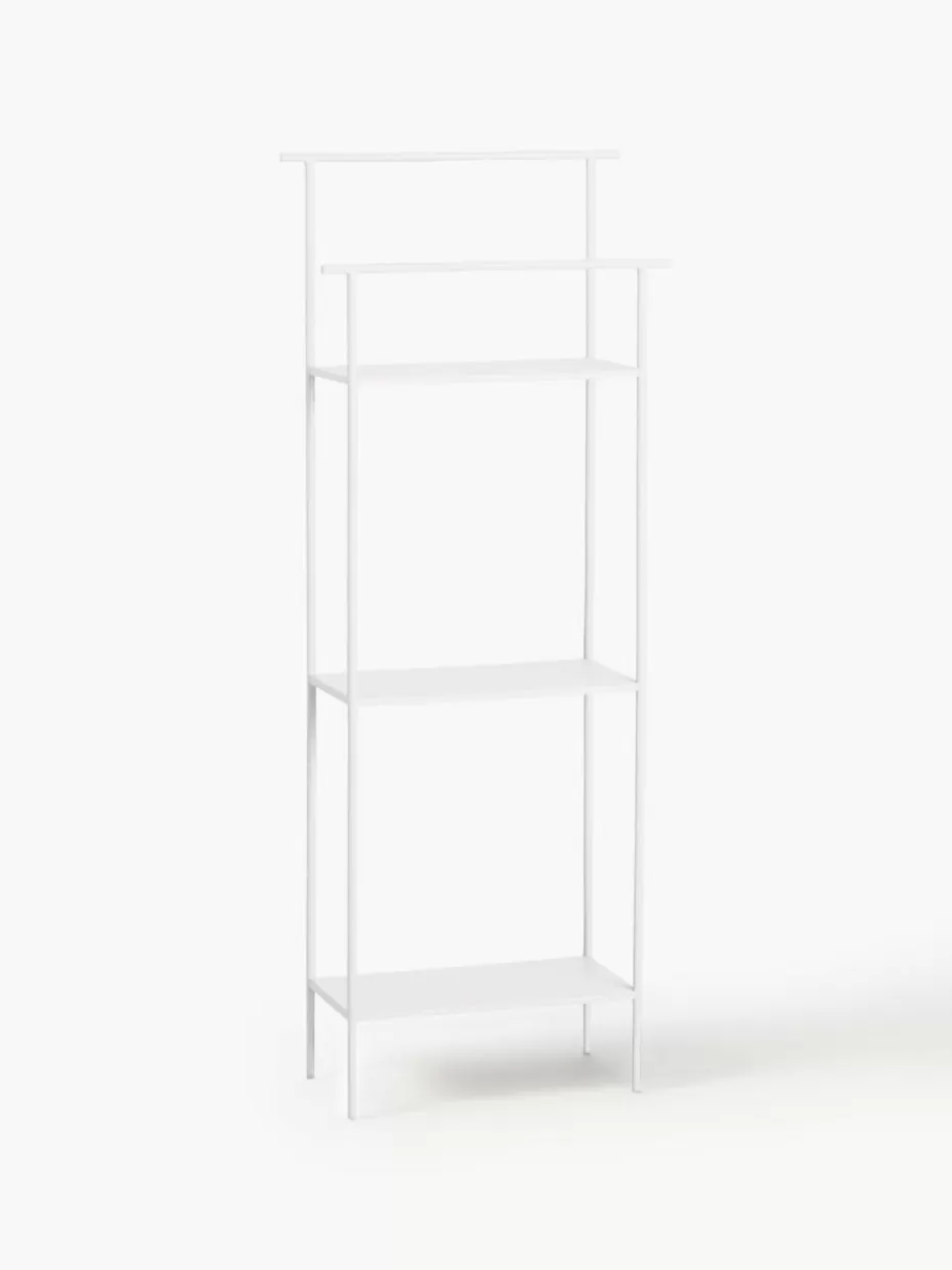 Regale-ferm LIVING Metall-Regal Dora, B 30 cm Weiß, matt