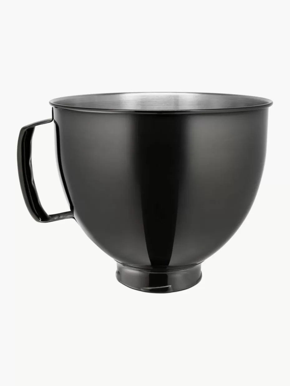 Küchenhelfer | Küchenmaschinen-KitchenAid Metall-Schüssel Radiant Schwarz, matt