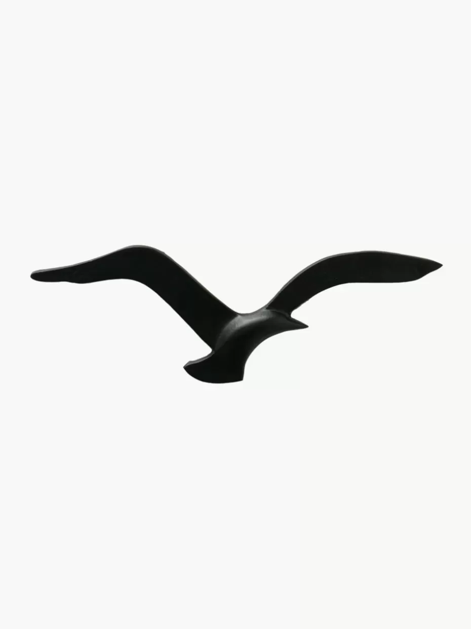Wandobjekte-Westwing Metall-Wandobjekte Birdy in Vögelform, 2er-Set