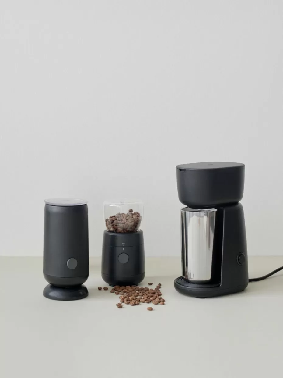 Kaffeemaschinen-Rig-Tig Milchschäumer Foodie Schwarz, matt