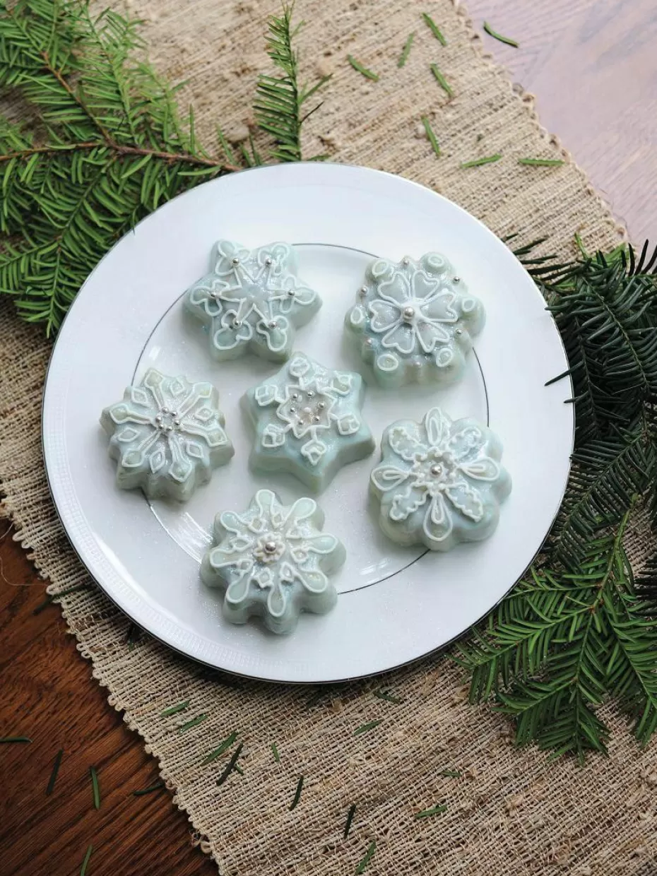 Weihnachtsbacken | Back- & Ofenformen-Nordic Ware Mini-Kuchenform Snowflakes mit Antihaftbeschichtung