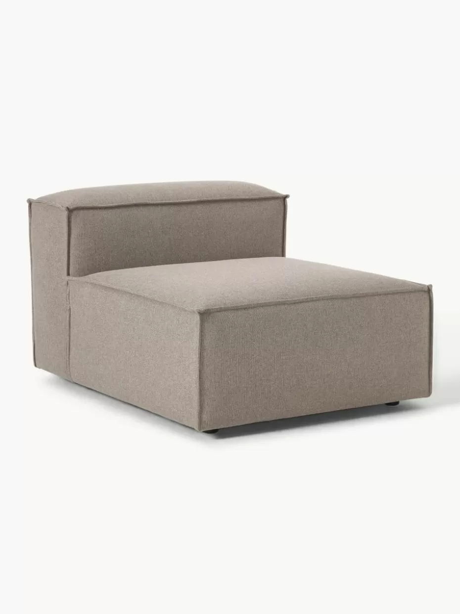 Sofas | Sofaserien-Westwing Collection Mittelmodul Lennon Webstoff Taupe