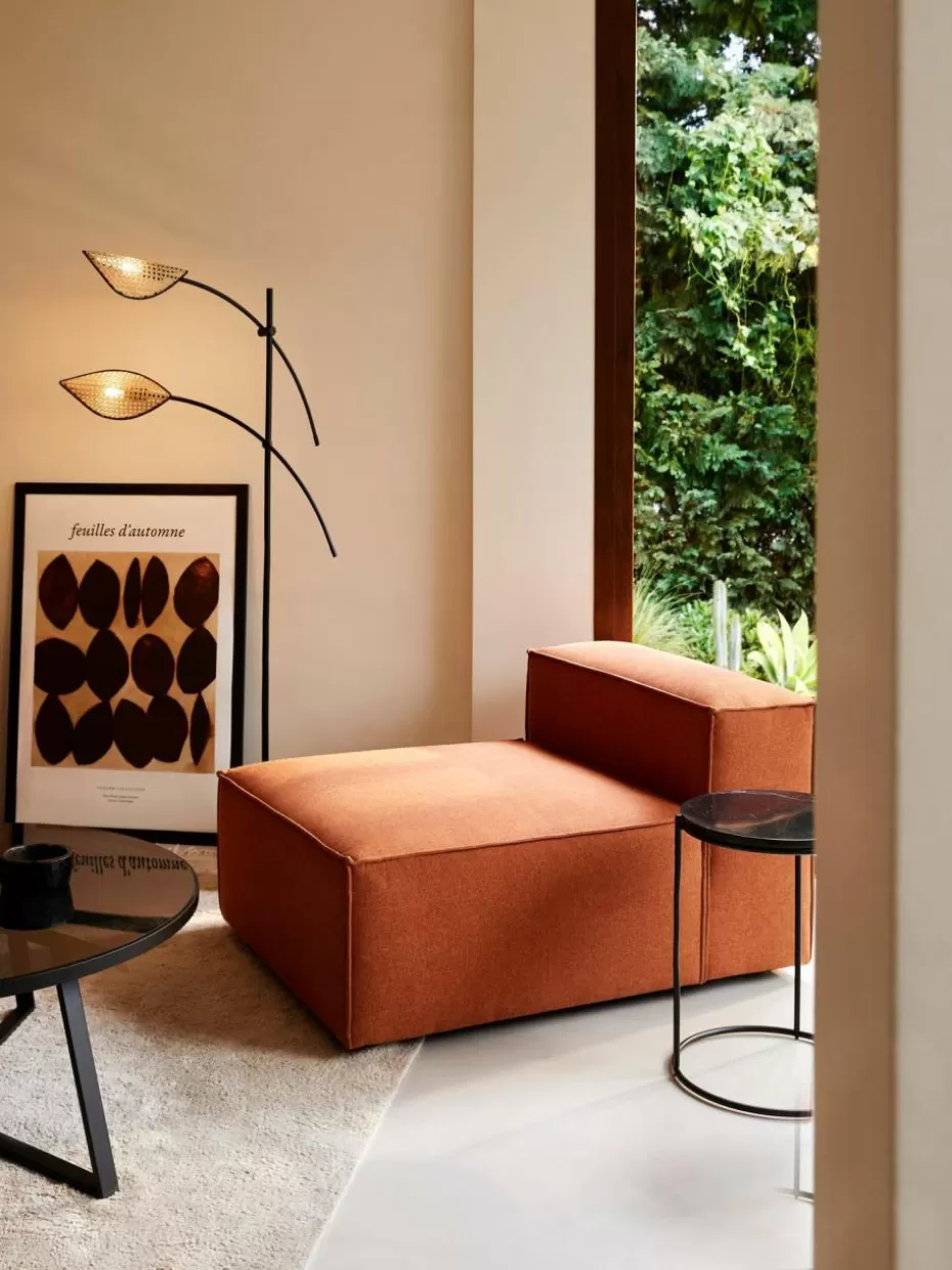 Sofas | Sofaserien-Westwing Collection Mittelmodul Lennon Webstoff Terrakotta
