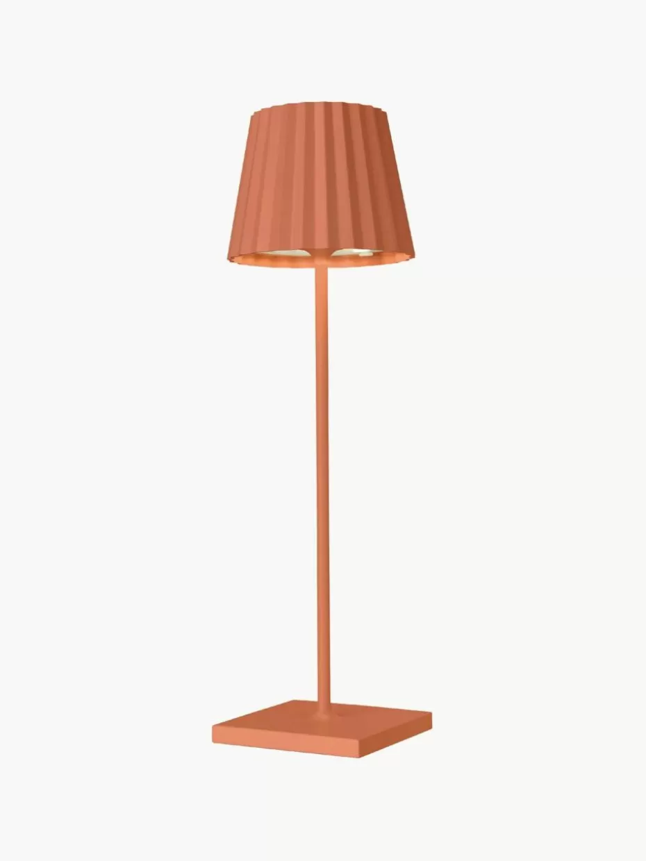 Outdoor Tischlampen-Sompex Mobile dimmbare LED-Außentischlampe Trellia Orange