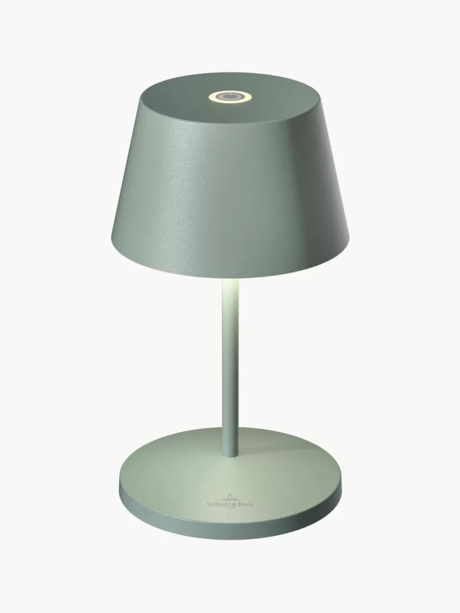 Outdoor Tischlampen | Led-Tischleuchten-Villeroy & Boch Mobile LED-Außenleuchte Seoul, dimmbar Salbeigrün, matt