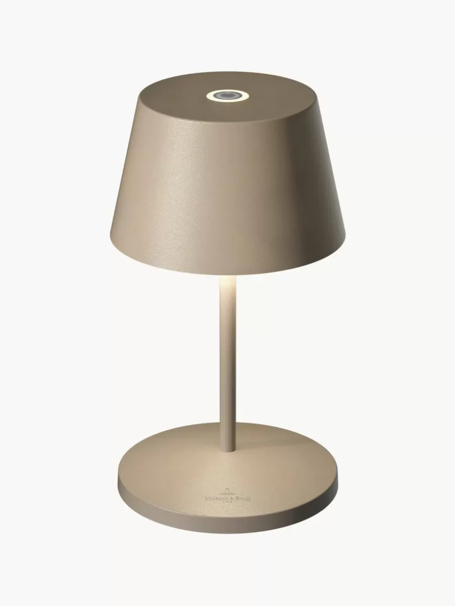 Outdoor Tischlampen | Led-Tischleuchten-Villeroy & Boch Mobile LED-Außenleuchte Seoul, dimmbar Beige, matt