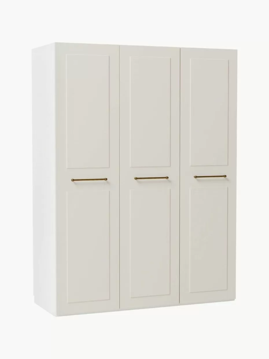 Kleiderschränke-Westwing Collection Modularer Drehtürenschrank Charlotte, 150 cm Breite, mehrere Varianten Beige