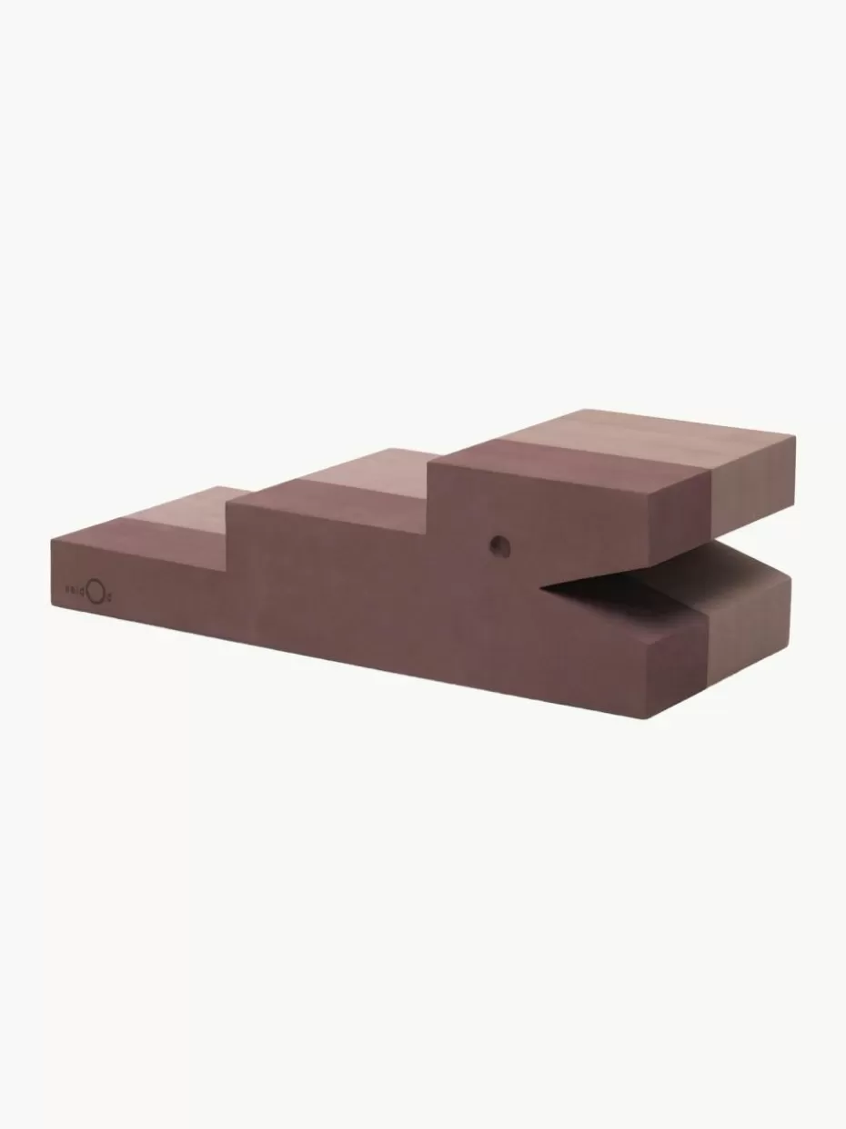 Spielzeug & Kuscheltiere-bObles Motorik-Spielzeug Crocodile, B 50 cm Mauve, Altrosa