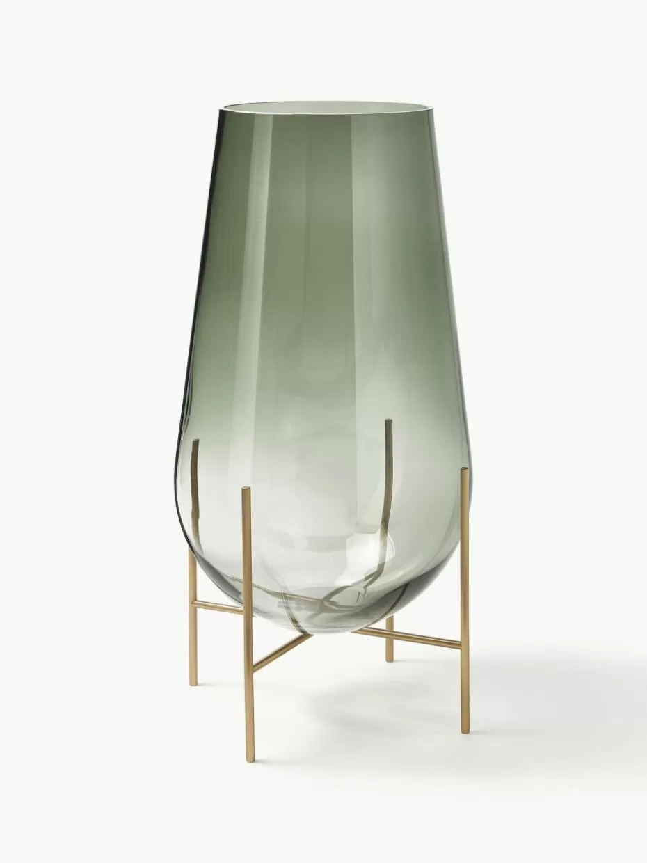 Vasen-Audo Copenhagen Mundgeblasene Bodenvase Échasse, H 60 cm