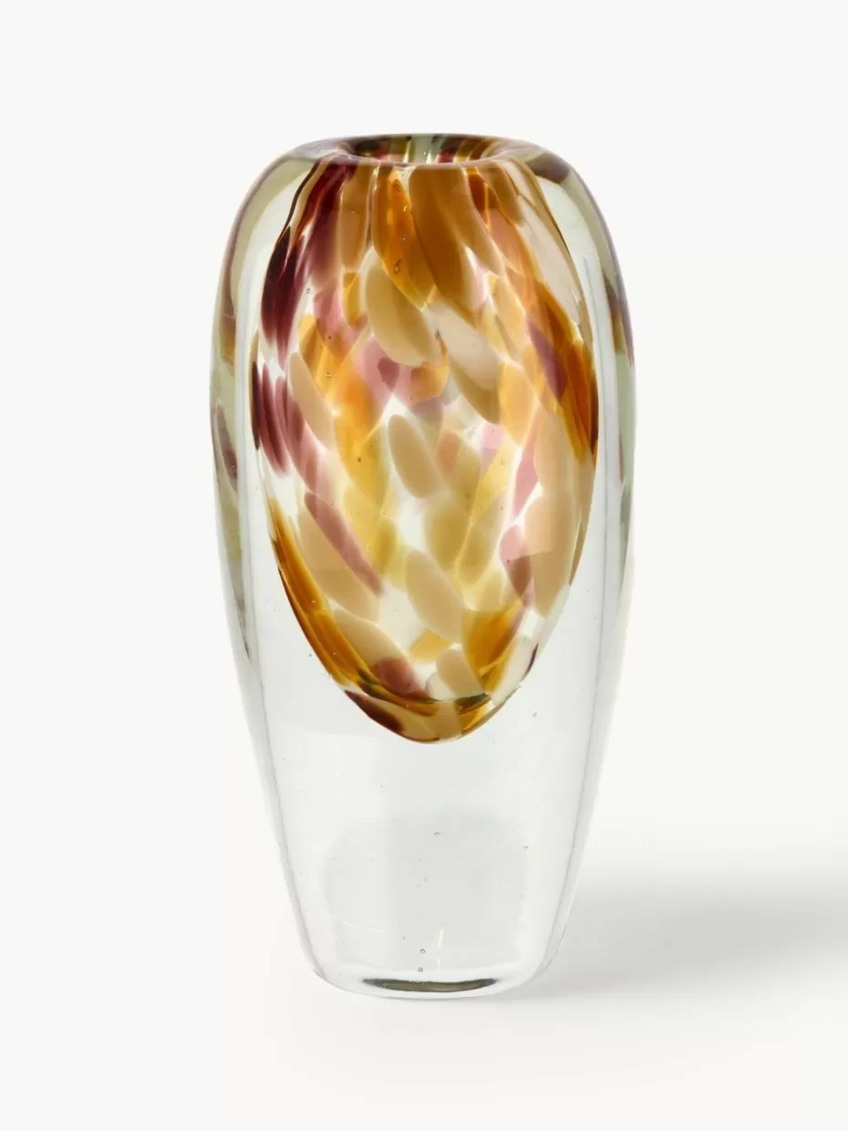 Vasen-Villa Collection Mundgeblasene Glasvase Otea, H 21 cm