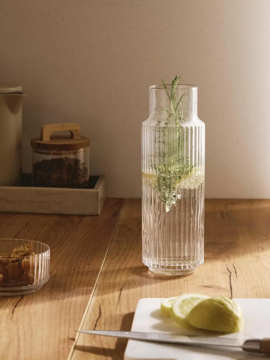 Kannen & Karaffen-Westwing Collection Mundgeblasene Karaffe Aleo, 1 L Transparent