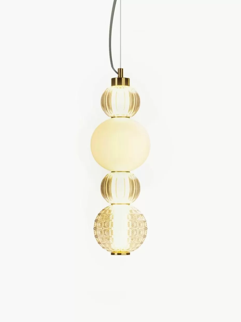 Pendelleuchten-Maytoni Mundgeblasene kleine LED-Pendelleuchte Collar