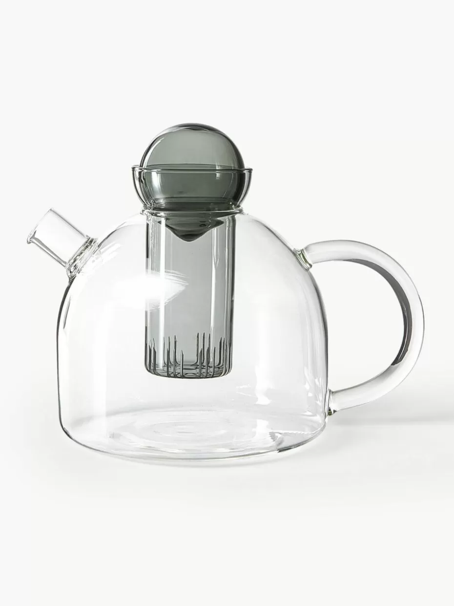 Kannen & Karaffen-ferm LIVING Mundgeblasene Teekanne Still, 1.3 L