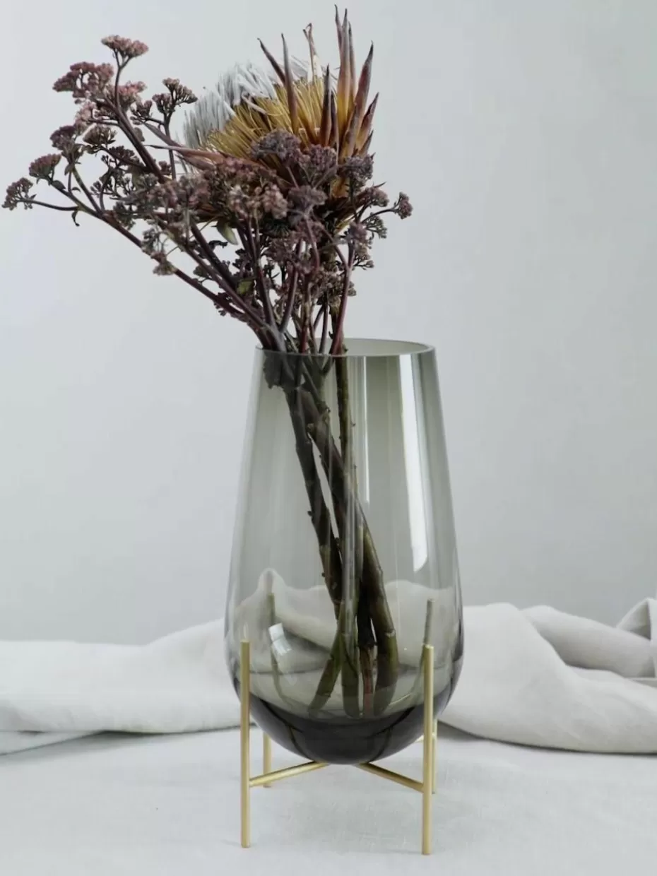 Vasen-Audo Copenhagen Mundgeblasene Vase Échasse, H 28 cm