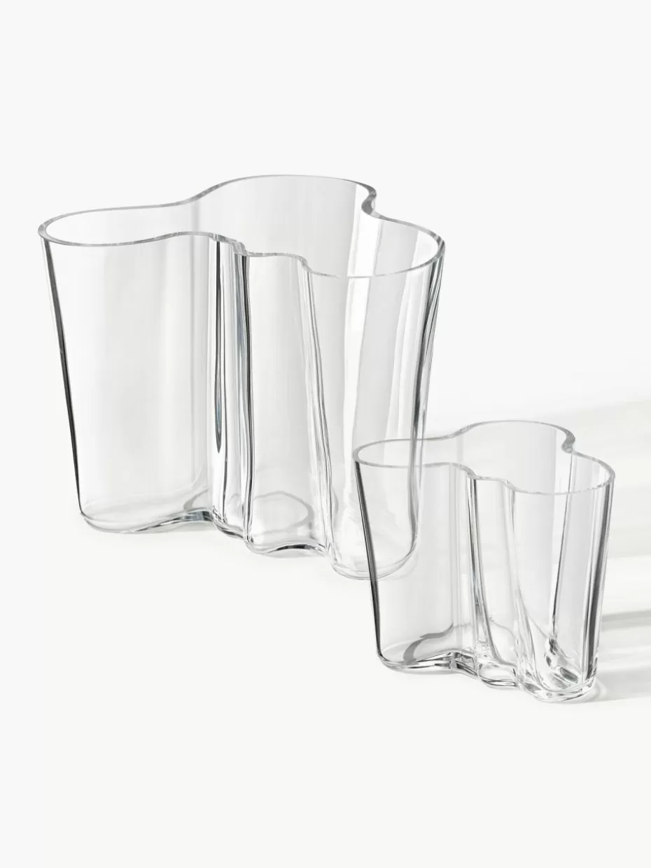 Vasen-iittala Mundgeblasene Vasen Alvar Aalto, 2er-Set