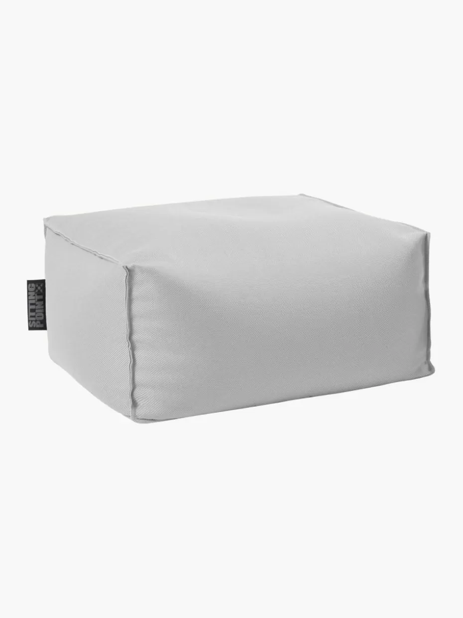 Bodenkissen & Poufs | Hocker-Magma Outdoor-Bodenkissen Korfu Hellgrau