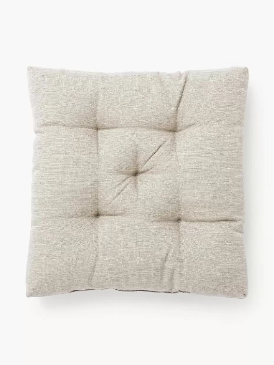 Sitzkissen & Auflagen-Westwing Collection Outdoor-Sitzkissen Oline, 2 Stück Beige