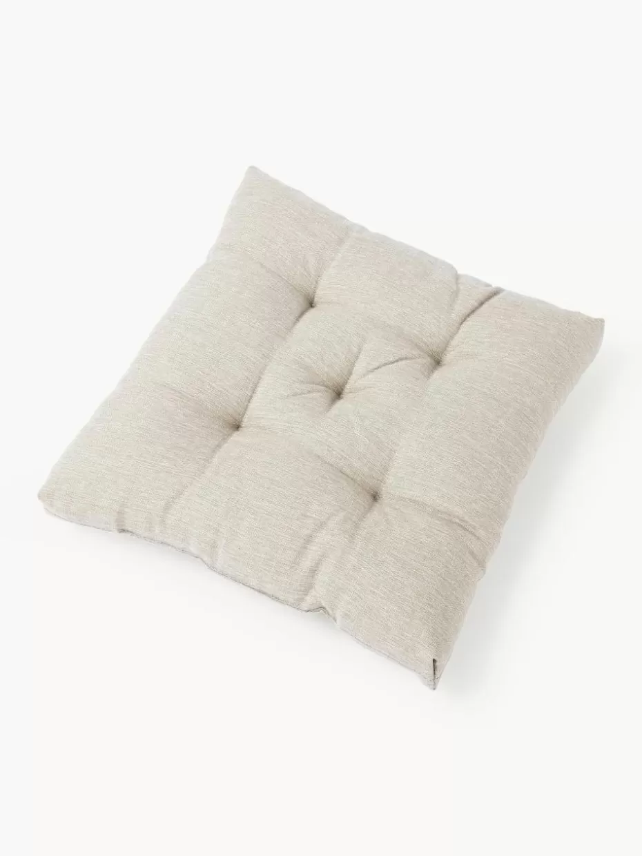 Sitzkissen & Auflagen-Westwing Collection Outdoor-Sitzkissen Oline, 2 Stück Beige